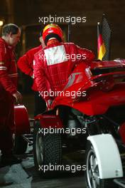 04.11.2004 Paris, France, Race of Champions at the Stade de France, Saturday, Michael Schumacher, GER, Ferrari - Formel 1, Paris, France, December 2004