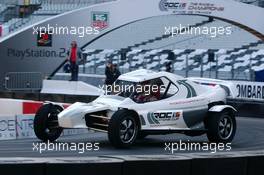 03.12.2004 Paris, France,  Friday, Mattias Ekstrom (SWE), DTM driver, Team Abt-Audi, in the ROC car during free practice - 17th Race of Champions 2004, Stade de France, Paris, France