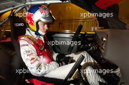 03.12.2004 Paris, France,  Friday, Mattias Ekstrom (SWE), DTM driver, Team Abt-Audi, in the Citroen Xsara WRC - 17th Race of Champions 2004, Stade de France, Paris, France