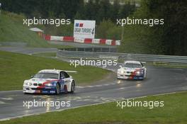 07.05.2005 Nuerburg, Germany, 02, Team BMW Motorsport, BMW M3 GTR, Duncan Huisman (NED), Pedro Lamy (PRT), Andy Priaulx (GBR), Boris Said (USA) - 33. International ADAC Zürich 24h-Race, Nürburgring Nordschleife