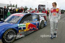 05.06.2005 Brno, Czech Republic,  Grid, Mattias Ekström (SWE), Audi Sport Team Abt Sportsline, Portrait - DTM 2005 at Automotodrom Brno, Czech Republic (Deutsche Tourenwagen Masters)