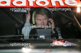 29.04.2005 Klettwitz, Germany,  Mika Häkkinen (FIN), Sport Edition AMG-Mercedes, Portrait, in the car - DTM 2005 at Eurospeedway Lausitzring (Deutsche Tourenwagen Masters)