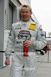 29.04.2005 Klettwitz, Germany,  Mika Häkkinen (FIN), Sport Edition AMG-Mercedes, Portrait - DTM 2005 at Eurospeedway Lausitzring (Deutsche Tourenwagen Masters)