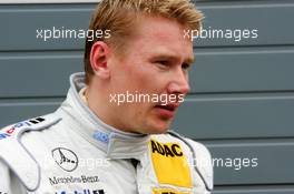 29.04.2005 Klettwitz, Germany,  Mika Häkkinen (FIN), Sport Edition AMG-Mercedes, Portrait - DTM 2005 at Eurospeedway Lausitzring (Deutsche Tourenwagen Masters)