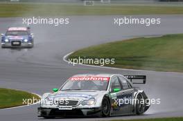 16.09.2005 Klettwitz, Germany,  Gary Paffett (GBR), DaimlerChrysler Bank AMG-Mercedes, AMG-Mercedes C-Klasse, in front of Mattias Ekström (SWE), Audi Sport Team Abt Sportsline, Audi A4 DTM - DTM 2005 at Lausitzring (Deutsche Tourenwagen Masters)