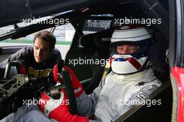 17.09.2005 Klettwitz, Germany,  Jos Verstappen (NED), former Formula One driver, testing an Opel Vectra GTS V8 DTM car at the Lausitzring - DTM 2005 at Lausitzring (Deutsche Tourenwagen Masters)