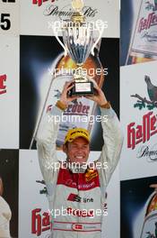 18.09.2005 Klettwitz, Germany,  Podium, Tom Kristensen (DNK), Audi Sport Team Abt, Portrait (3rd) - DTM 2005 at Lausitzring (Deutsche Tourenwagen Masters)