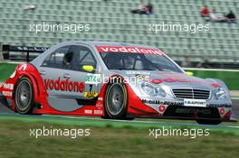 15.04.2005 Hockenheim, Germany,  Bernd Schneider (GER), Vodafone AMG-Mercedes, AMG-Mercedes C-Klasse - DTM 2005 at Hockenheimring Baden-Württemberg (Deutsche Tourenwagen Masters)