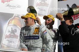 23.10.2005 Hockenheim, Germany,   Gary Paffett (GBR), DaimlerChrysler Bank AMG-Mercedes, AMG-Mercedes C-Klasse, Bernd Schneider (GER), Vodafone AMG-Mercedes, AMG-Mercedes C-Klasse- DTM 2005 at Hockenheimring Baden-Württemberg (Deutsche Tourenwagen Masters)