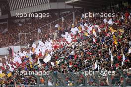 23.10.2005 Hockenheim, Germany,  The grand stands were packed with another record crowd, matching Formula One figures - DTM 2005 at Hockenheimring (Deutsche Tourenwagen Masters)