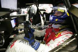 30.09.2005 Istanbul, Turkey, Martin Tomczyk (GER), Audi Sport Team Abt Sportsline, in the pitbox - DTM 2005 at Istanbul Otodromo Speed Park (Deutsche Tourenwagen Masters)