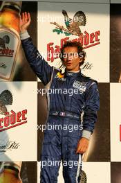 16.07.2005 Nürnberg, Germany,  Podium, Alain Prost (FRA) (1st) - DTM 2005 Race of the Legends at Norisring (Deutsche Tourenwagen Masters)