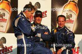 16.07.2005 Nürnberg, Germany,  From left to right: Jody Scheckter (RSA), Nigel Mansell (GBR) and Johnny Cecotto (VEN) - DTM 2005 Race of the Legends at Norisring (Deutsche Tourenwagen Masters)