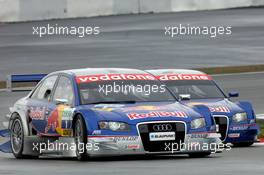 05.08.2005 Nürburg, Germany,  Mattias Ekström (SWE), Audi Sport Team Abt Sportsline, Audi A4 DTM and Martin Tomczyk (GER), Audi Sport Team Abt Sportsline, Audi A4 DTM, side-by-side - DTM 2005 at Nürburgring (Deutsche Tourenwagen Masters)