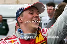 07.08.2005 Nürburg, Germany,  Race winner Mattias Ekström (SWE), Audi Sport Team Abt Sportsline, Portrait (1st) - DTM 2005 at Nürburgring (Deutsche Tourenwagen Masters)