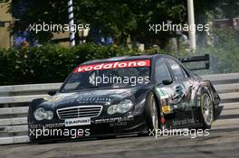 15.07.2005 Nürnberg, Germany,  Mika Häkkinen (FIN), Sport Edition AMG-Mercedes, AMG-Mercedes C-Klasse - DTM 2005 at Norisring (Deutsche Tourenwagen Masters)