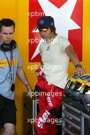 15.07.2005 Nürnberg, Germany,  Heinz-Harald Frentzen (GER), Opel Performance Center, Portrait - DTM 2005 at Norisring (Deutsche Tourenwagen Masters)