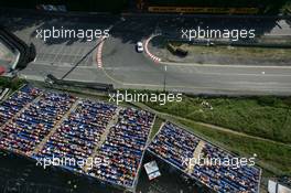 16.07.2005 Nürnberg, Germany,  The hairpin at the Norisring - DTM 2005 at Norisring (Deutsche Tourenwagen Masters)