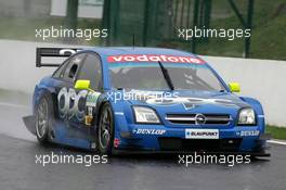 30.03.2005 Francorchamps, Belgium,  Manuel Reuter (GER), Opel Performance Center, Opel Vectra GTS V8 - DTM Season 2005 Pre-Season testing at Spa Francorchamps (Deutsche Tourenwagen Masters)