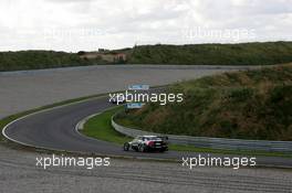 26.08.2005 Zandvoort, The Netherlands,  Allan McNish (GBR), Audi Sport Team Abt, Audi A4 DTM, going through the famous Scheivlak corner - DTM 2005 at Circuit Park Zandvoort (Deutsche Tourenwagen Masters)