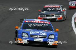 28.08.2005 Zandvoort, The Netherlands,  Marcel Fässler (SUI), Opel Performance Center, Opel Vectra GTS V8, leads Christian Abt (GER), Audi Sport Team Joest Racing, Audi A4 DTM - DTM 2005 at Circuit Park Zandvoort (Deutsche Tourenwagen Masters)