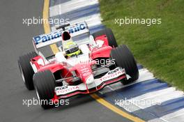 04.03.2005 Melbourne, Australia, Ralf Schumacher, GER, Panasonic Toyota Racing, TF105 - Friday, March, Formula 1 World Championship, Rd 1, Australian Grand Prix, Practice
