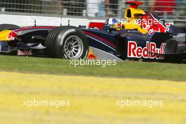 04.03.2005 Melbourne, Australia, David Coulthard, GBR, Red Bull Racing - Friday, March, Formula 1 World Championship, Rd 1, Australian Grand Prix, Practice