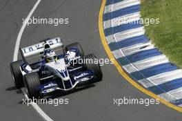 04.03.2005 Melbourne, Australia, Nick Heidfeld, GER, BMW WilliamsF1 Team, FW27 - Friday, March, Formula 1 World Championship, Rd 1, Australian Grand Prix, Practice