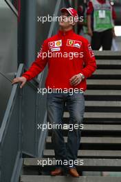 04.03.2005 Melbourne, Australia, Michael Schumacher, GER, Ferrari - Friday, March, Formula 1 World Championship, Rd 1, Australian Grand Prix