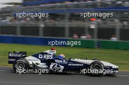04.03.2005 Melbourne, Australia, Mark Webber, AUS, BMW WilliamsF1 Team - Friday, March, Formula 1 World Championship, Rd 1, Australian Grand Prix, Practice