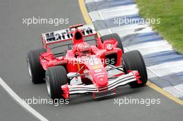 04.03.2005 Melbourne, Australia, Michael Schumacher, GER, Scuderia Ferrari Marlboro F2004M - Friday, March, Formula 1 World Championship, Rd 1, Australian Grand Prix, Practice
