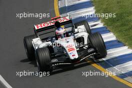 04.03.2005 Melbourne, Australia, Jenson Button, GBR, Lucky Strike BAR Honda 007 - Friday, March, Formula 1 World Championship, Rd 1, Australian Grand Prix, Practice