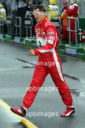 05.03.2005 Melbourne, Australia, Michael Schumacher, GER, Ferrari - Saturday, March, Formula 1 World Championship, Rd 1, Australian Grand Prix, Practice