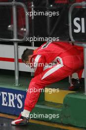 05.03.2005 Melbourne, Australia, Michael Schumacher, GER, Ferrari - Saturday, March, Formula 1 World Championship, Rd 1, Australian Grand Prix, Practice