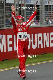 06.03.2005 Melbourne, Australia, Michael Schumacher, GER, Ferrari - Sunday, March, Formula 1 World Championship, Rd 1, Australian Grand Prix