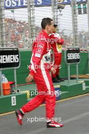 06.03.2005 Melbourne, Australia, Michael Schumacher, GER, Ferrari - Sunday, March, Formula 1 World Championship, Rd 1, Australian Grand Prix, Qualifying