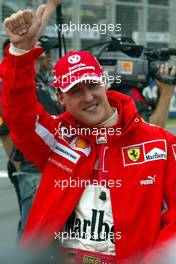 06.03.2005 Melbourne, Australia, Michael Schumacher, GER, Ferrari - Sunday, March, Formula 1 World Championship, Rd 1, Australian Grand Prix