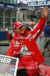 06.03.2005 Melbourne, Australia, Michael Schumacher, GER, Ferrari - Sunday, March, Formula 1 World Championship, Rd 1, Australian Grand Prix