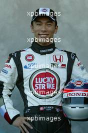 03.03.2005 Melbourne, Australia, Takuma Sato, JPN,  BAR Honda -  Portrait Shooting - Thursday, March, Formula 1 World Championship, Rd 1, Australian Grand Prix