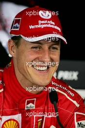 03.03.2005 Melbourne, Australia, Michael Schumacher, GER, Ferrari - Thursday, March, Formula 1 World Championship, Rd 1, Australian Grand Prix, Press conference