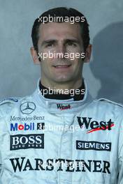 03.03.2005 Melbourne, Australia, Pedro de la Rosa, ESP, Test Driver, McLaren Mercedes -  Portrait Shooting - Thursday, March, Formula 1 World Championship, Rd 1, Australian Grand Prix