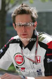03.03.2005 Melbourne, Australia, Andrew Shovlin, Jenson Button's race engineer - Thursday, March, Formula 1 World Championship, Rd 1, Australian Grand Prix