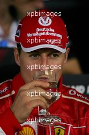 03.03.2005 Melbourne, Australia, Michael Schumacher, GER, Ferrari - Thursday, March, Formula 1 World Championship, Rd 1, Australian Grand Prix, Press conference