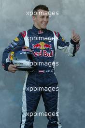 03.03.2005 Melbourne, Australia, Christian Klien, AUT, Red Bull Racing -  Portrait Shooting - Thursday, March, Formula 1 World Championship, Rd 1, Australian Grand Prix
