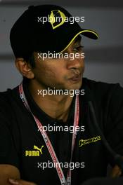 03.03.2005 Melbourne, Australia, Narain Karthikeyan, IND, Jordan - Thursday, March, Formula 1 World Championship, Rd 1, Australian Grand Prix, Press conference