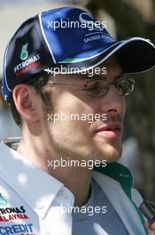 03.03.2005 Melbourne, Australia, Jacques Villeneuve, CDN, Sauber Petronas - Thursday, March, Formula 1 World Championship, Rd 1, Australian Grand Prix
