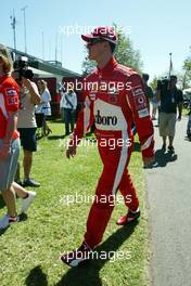 03.03.2005 Melbourne, Australia, Michael Schumacher, GER, Ferrari - Thursday, March, Formula 1 World Championship, Rd 1, Australian Grand Prix