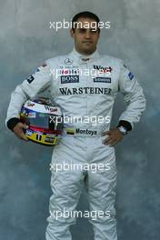 03.03.2005 Melbourne, Australia, Juan-Pablo Montoya, COL, West McLaren Mercedes -  Portrait Shooting - Thursday, March, Formula 1 World Championship, Rd 1, Australian Grand Prix