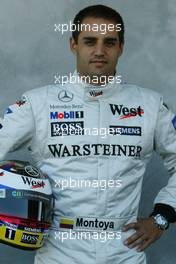 03.03.2005 Melbourne, Australia, Juan-Pablo Montoya, COL, West McLaren Mercedes -  Portrait Shooting - Thursday, March, Formula 1 World Championship, Rd 1, Australian Grand Prix