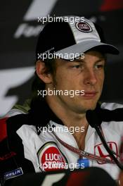 03.03.2005 Melbourne, Australia, Jenson Button, GBR, BAR Honda - Thursday, March, Formula 1 World Championship, Rd 1, Australian Grand Prix, Press conference